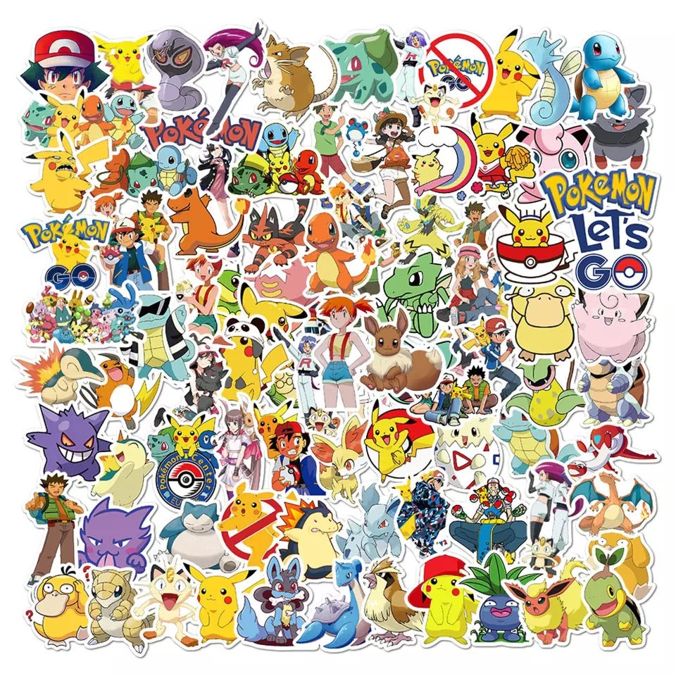 ¡Pegatinas! -Pokémon