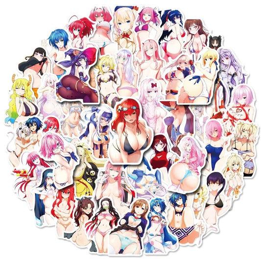 ¡Pegatinas! - Chicas sexys de anime hentai