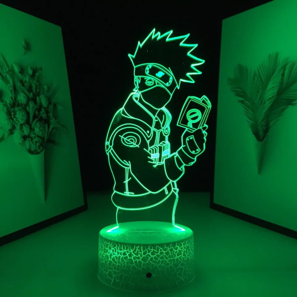 Lámpara 3D Acrílica Naruto