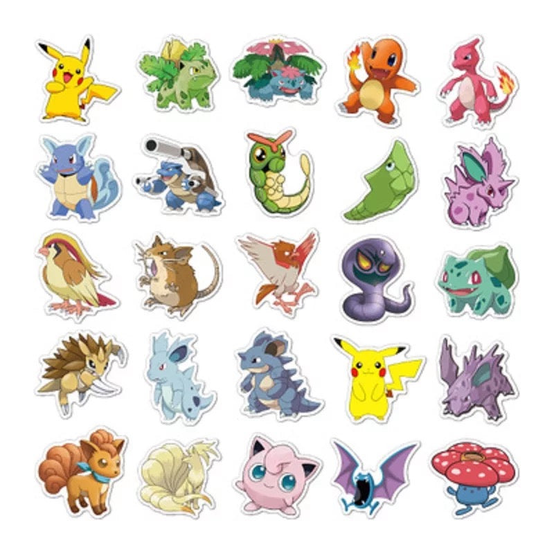 ¡Pegatinas! -Pokémon