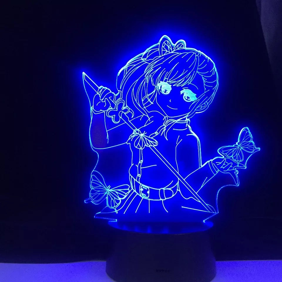 Lámpara 3D Demon Slayer