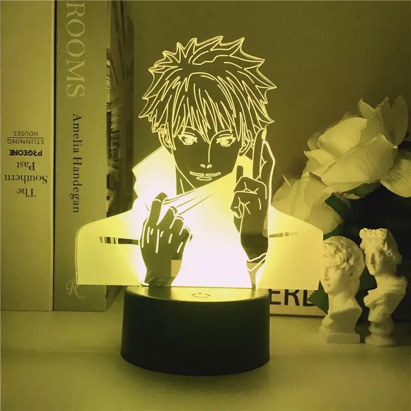 Lámpara 3D Acrílica Jujutsu Kaisen