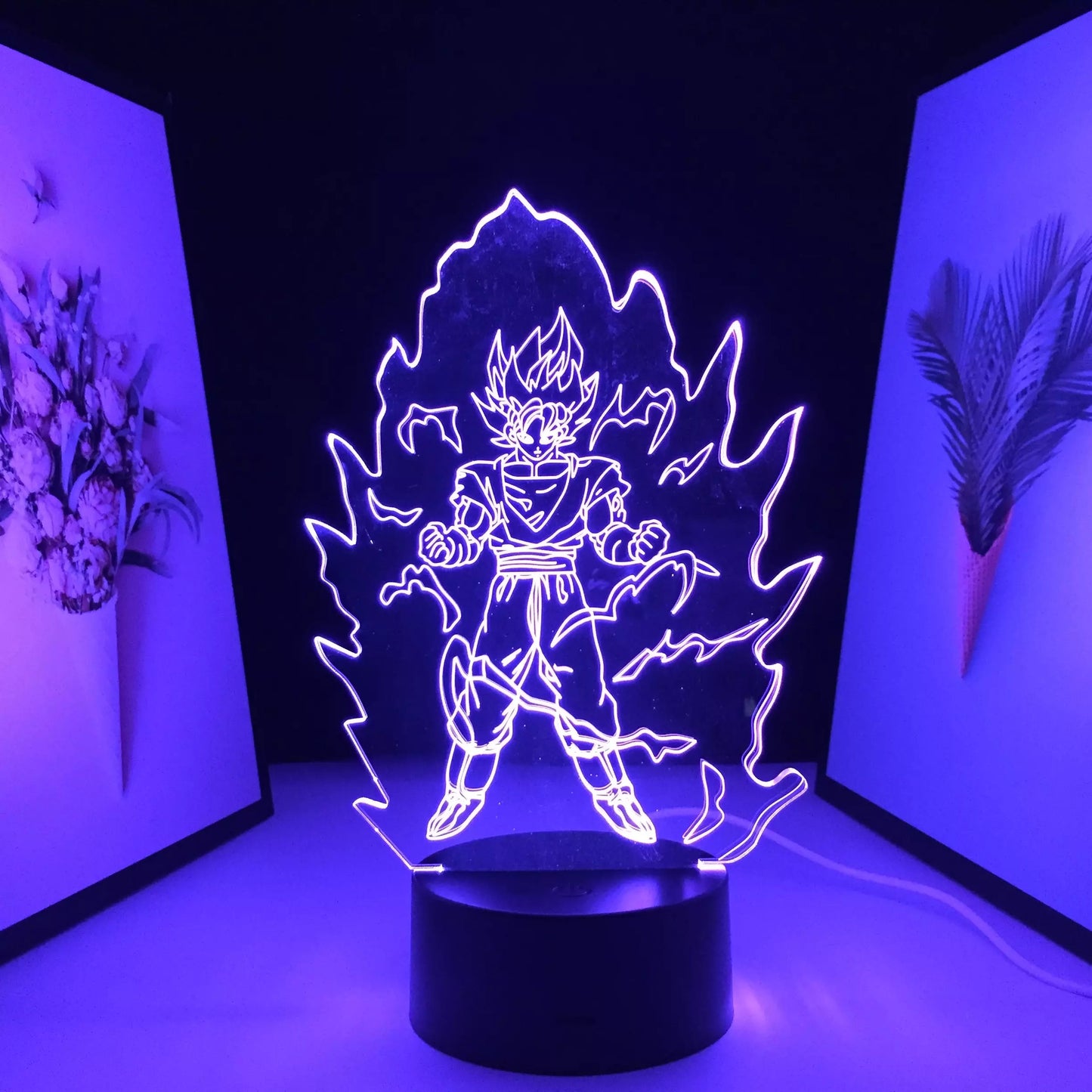 Lámpara 3D Dragon Ball Z/GT/S Acrílico