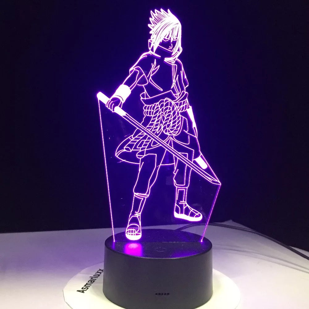 Lámpara 3D Acrílica Naruto