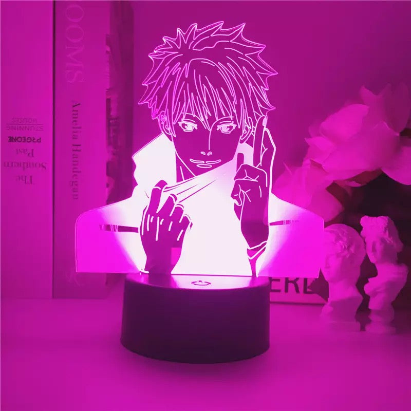 Lámpara 3D Acrílica Jujutsu Kaisen