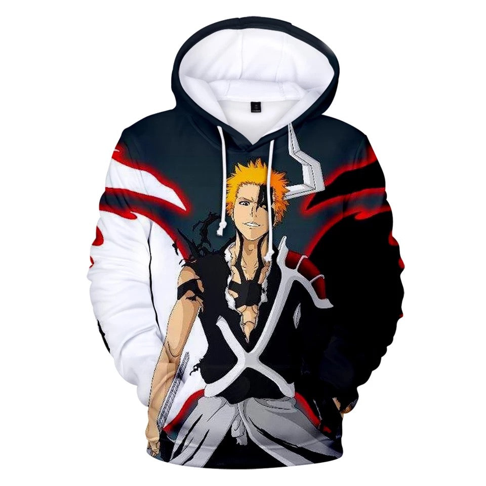 Sudadera con capucha blanqueada