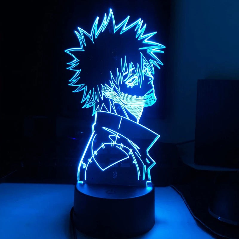Lámpara 3D acrílica My Hero Academia