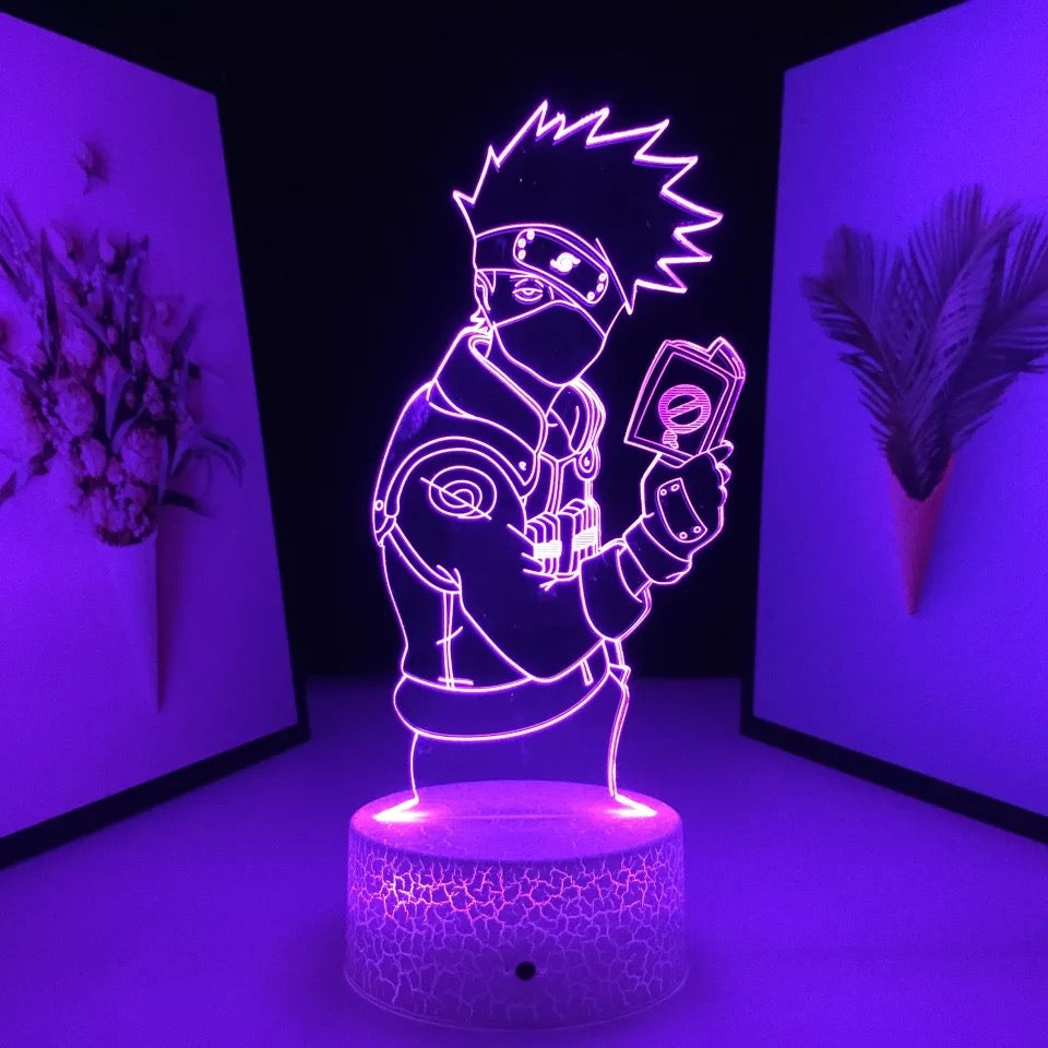 Lámpara 3D Acrílica Naruto