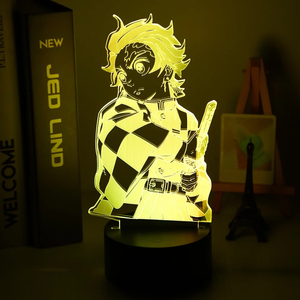 Lámpara 3D Demon Slayer
