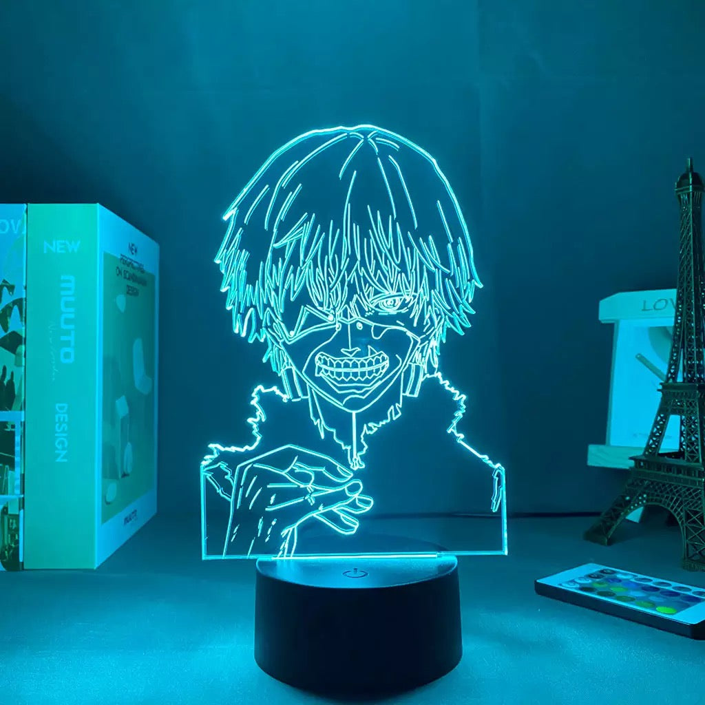 Lámpara 3D Ghoul de Tokio