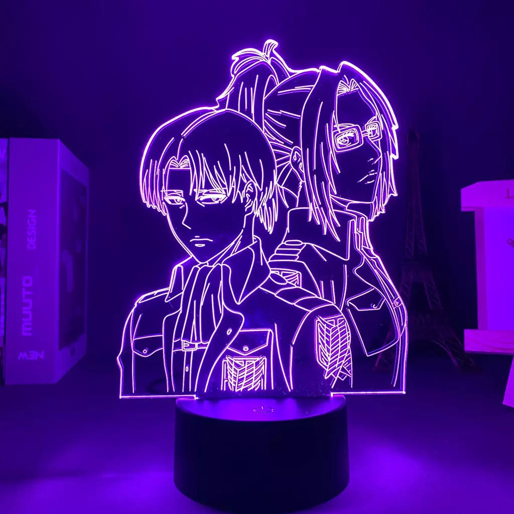 Attack on Titan 3D Lamp