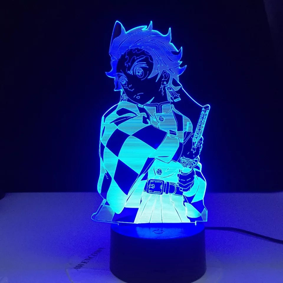 Lámpara 3D Demon Slayer