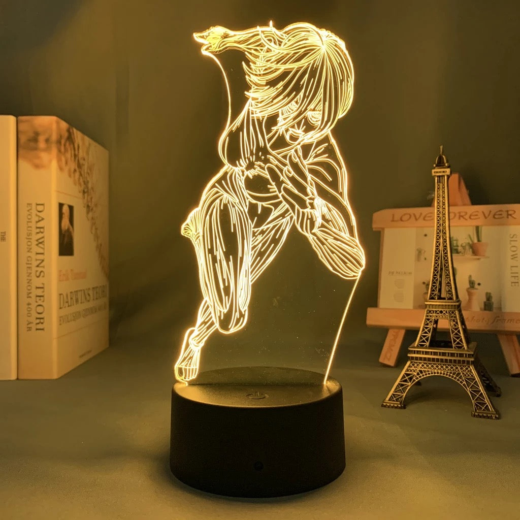 Attack On Titan 3D Acrylic Lamp