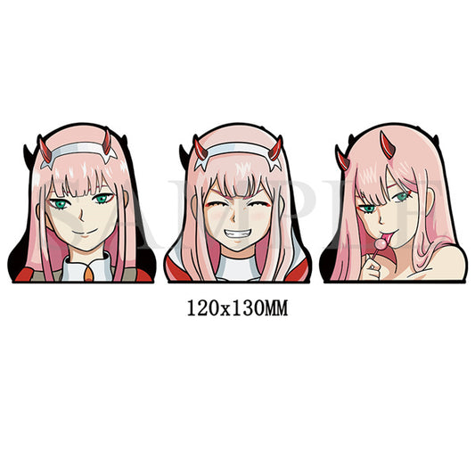 Pegatina 3D - DARLING en el FRANXX