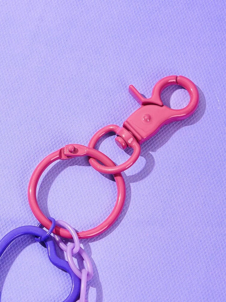 Cadena de pantalones de corazón