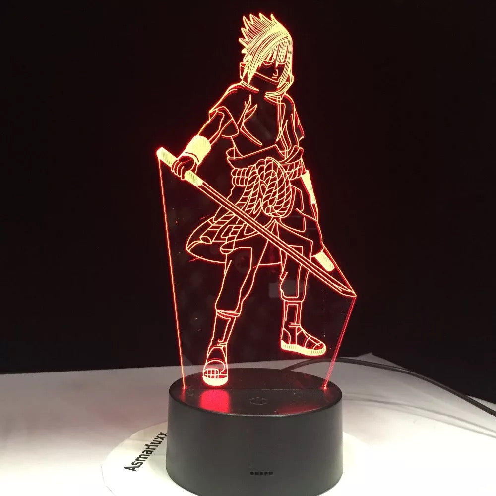 Lámpara 3D Acrílica Naruto