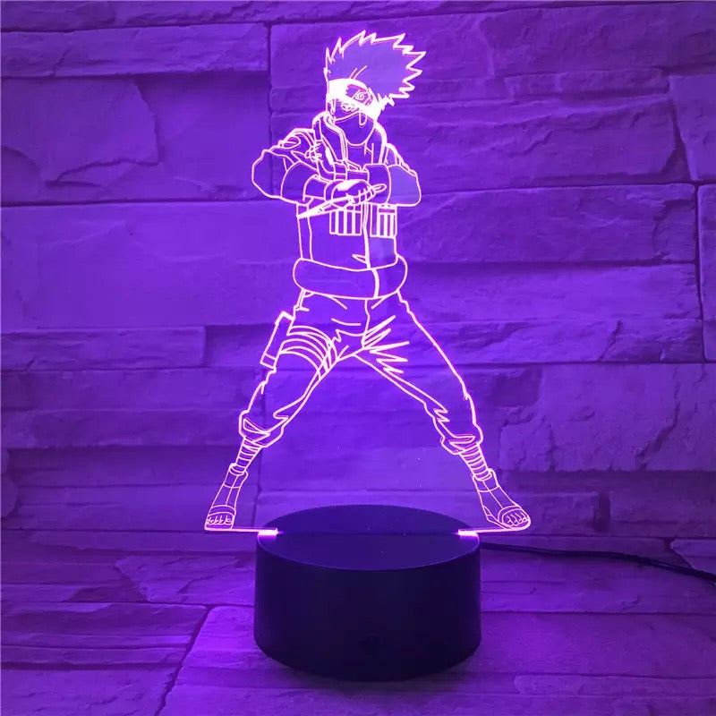 Lámpara 3D Acrílica Naruto