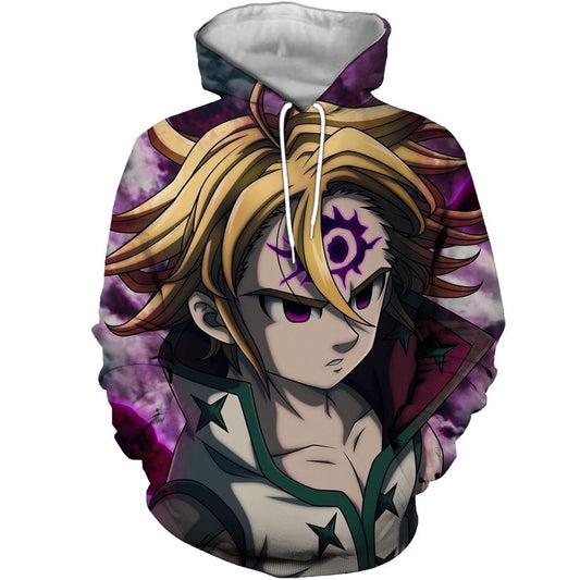 Sudadera con capucha de los siete pecados capitales