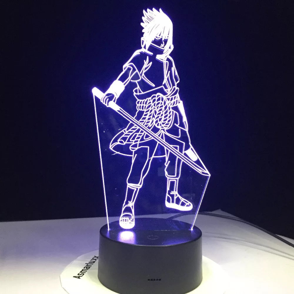 Lámpara 3D Acrílica Naruto