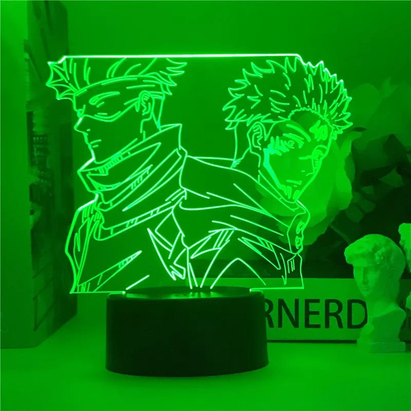 Lámpara 3D Acrílica Jujutsu Kaisen