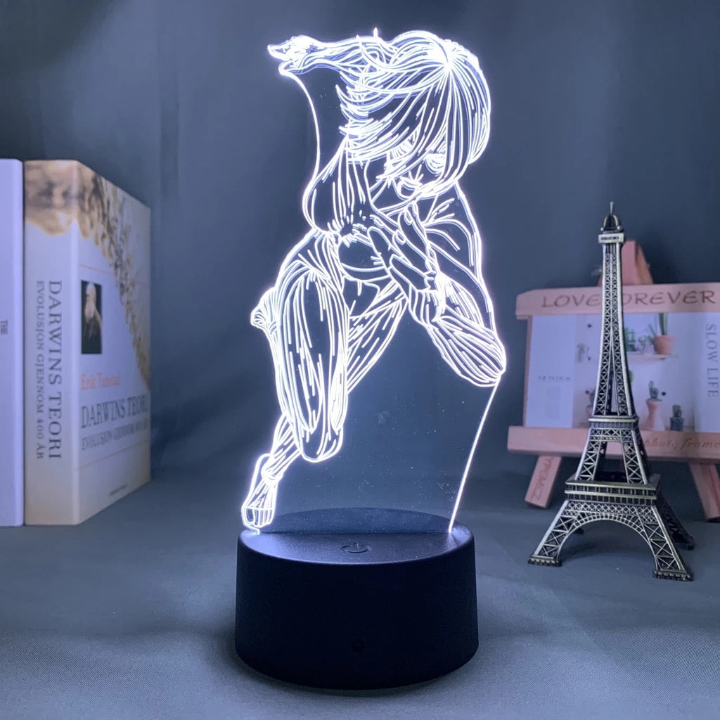 Attack On Titan 3D Acrylic Lamp