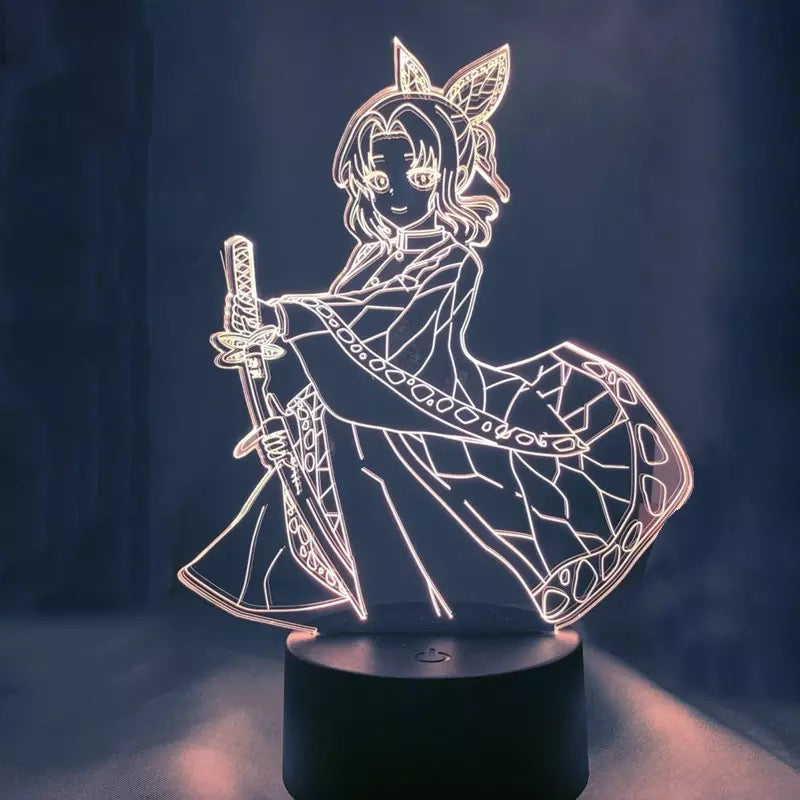 Lámpara 3D Demon Slayer