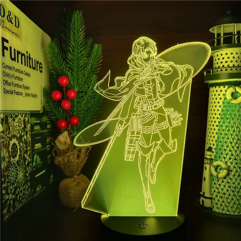 Lámpara 3D Ataque a los Titanes
