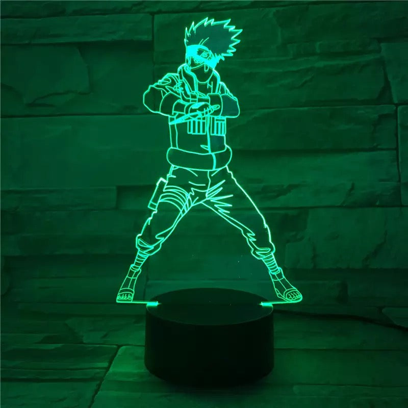Lámpara 3D Acrílica Naruto