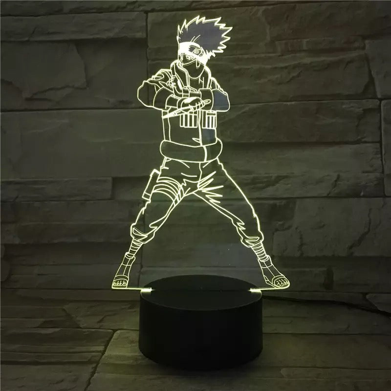Lámpara 3D Acrílica Naruto
