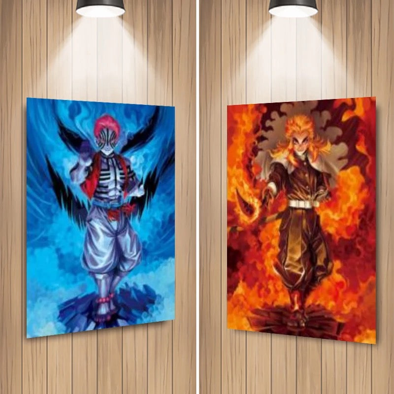Póster Demon Slayer 3D