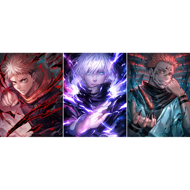 Jujutsu Kaisen 3D Poster
