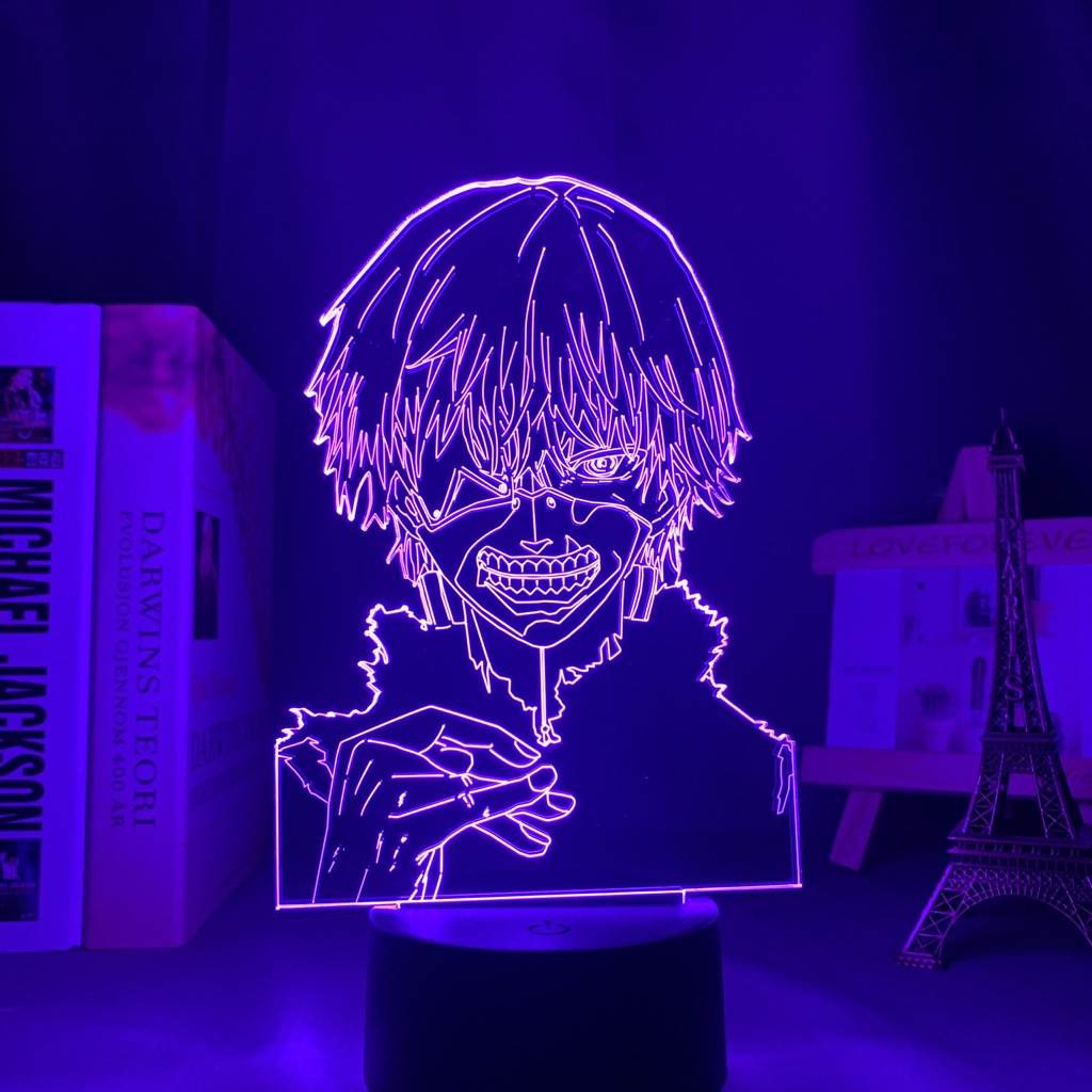 Lámpara 3D Ghoul de Tokio