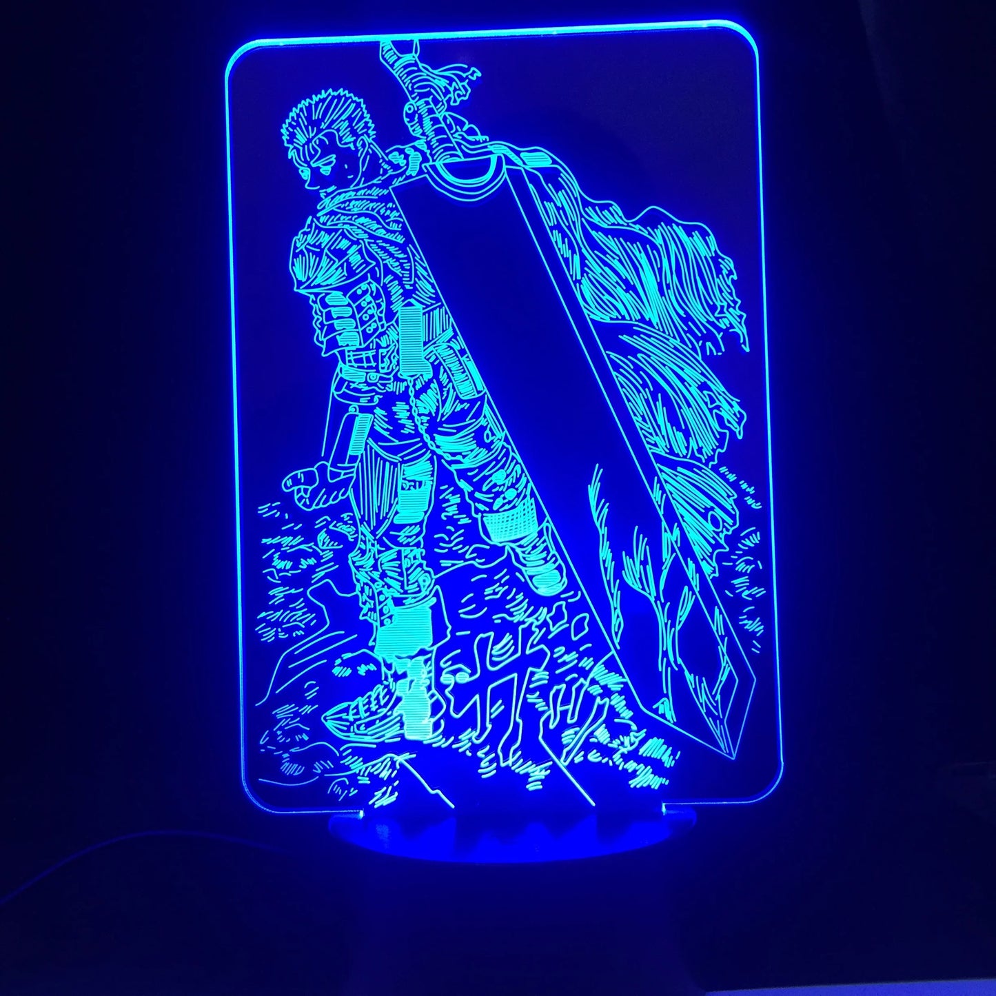 Berserk Acrylic 3D Lamp