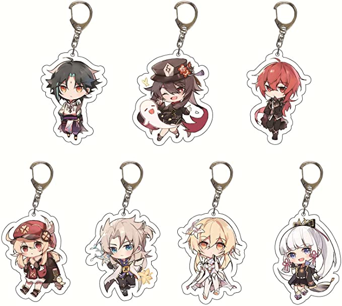 Genshin Impact Keychains