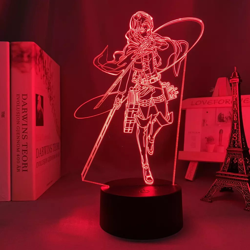 Lámpara 3D Ataque a los Titanes
