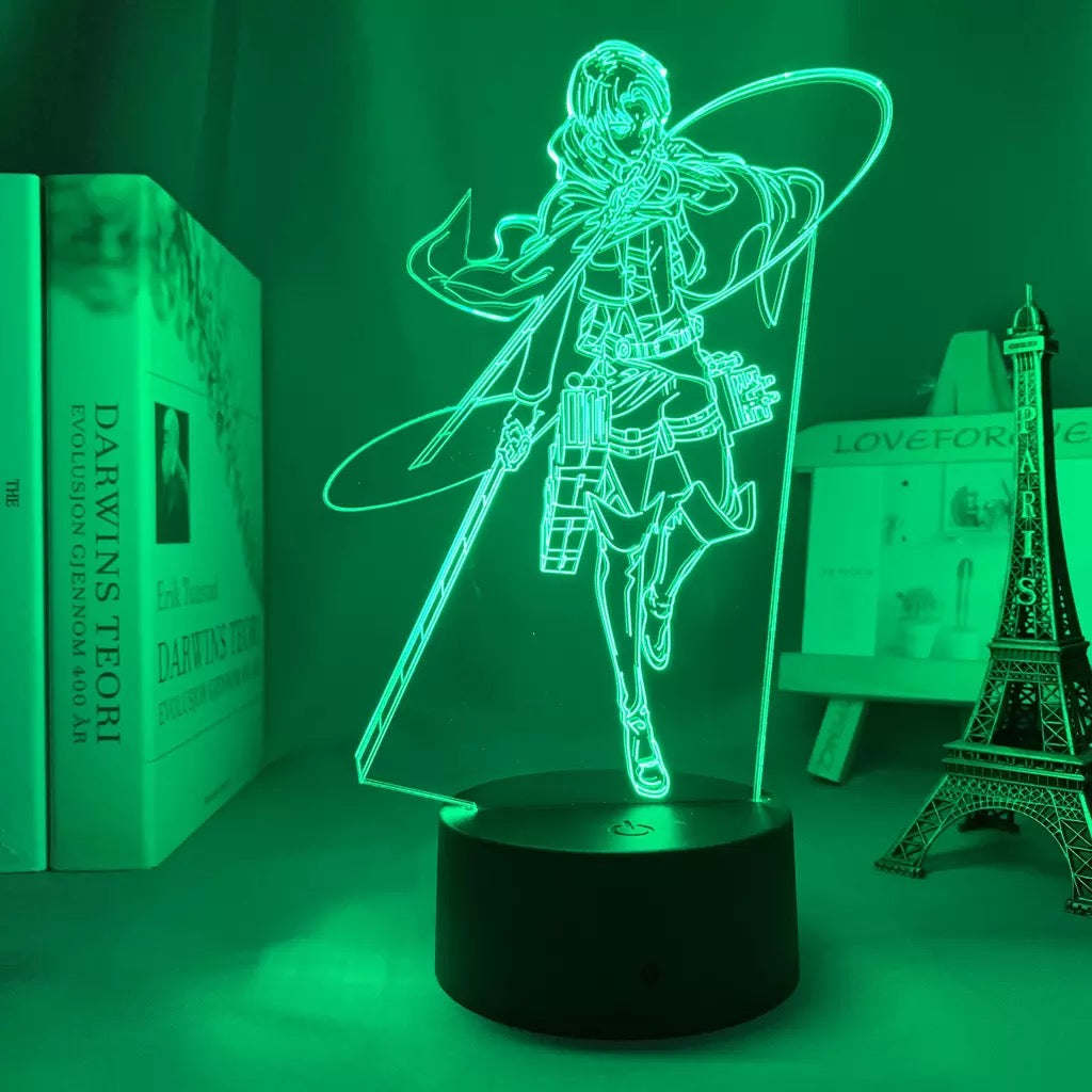 Lámpara 3D Ataque a los Titanes