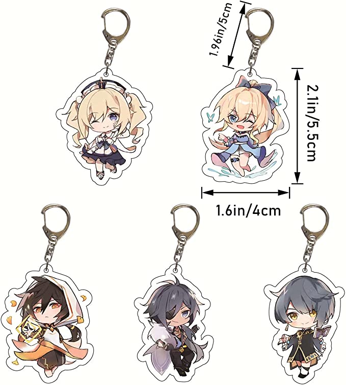 Genshin Impact Keychains