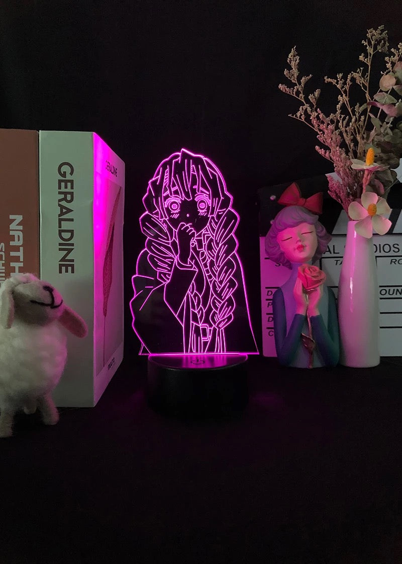 Lámpara 3D acrílica Demon Slayer