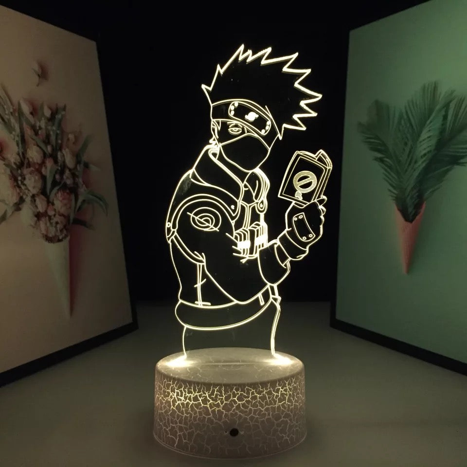 Lámpara 3D Acrílica Naruto