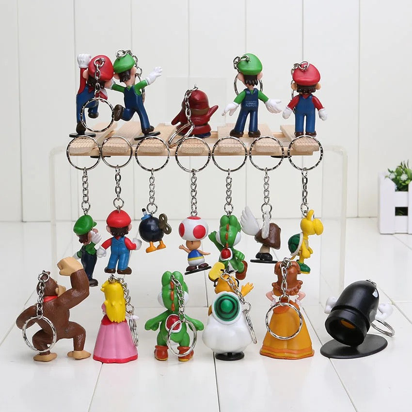Super Mario Keychain