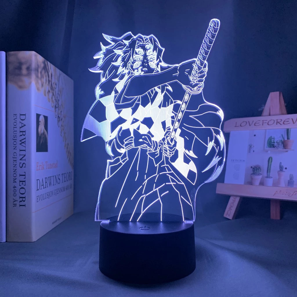 Lámpara 3D acrílica Demon Slayer