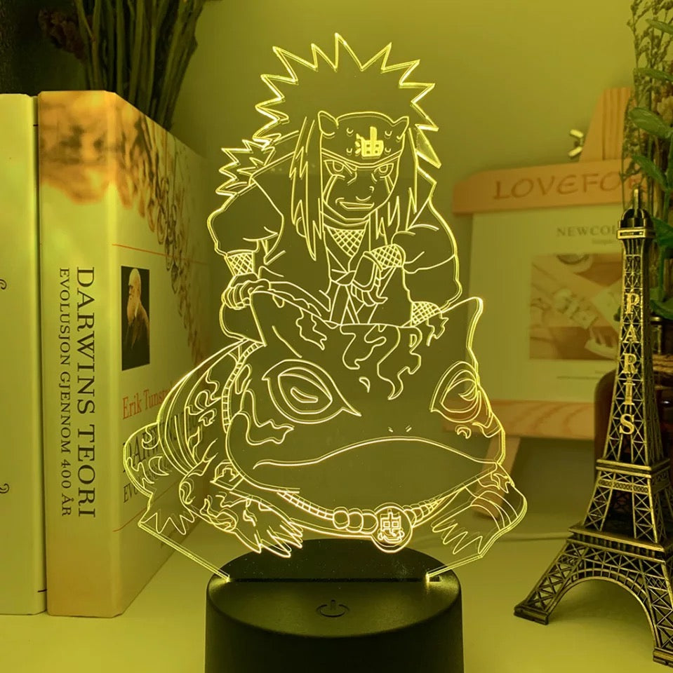 Lámpara 3D Acrílica Naruto