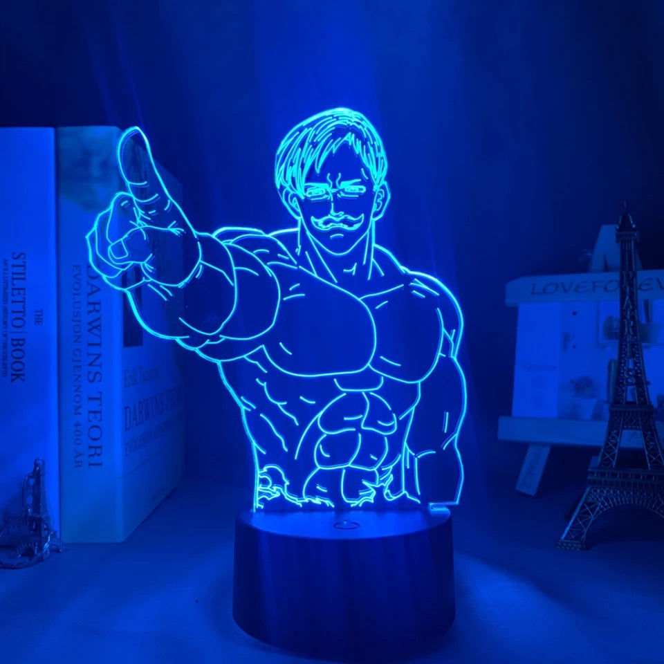 Seven Deadly Sins Acrylic 3D Lamp