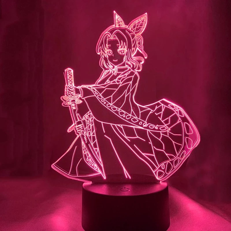 Lámpara 3D Demon Slayer