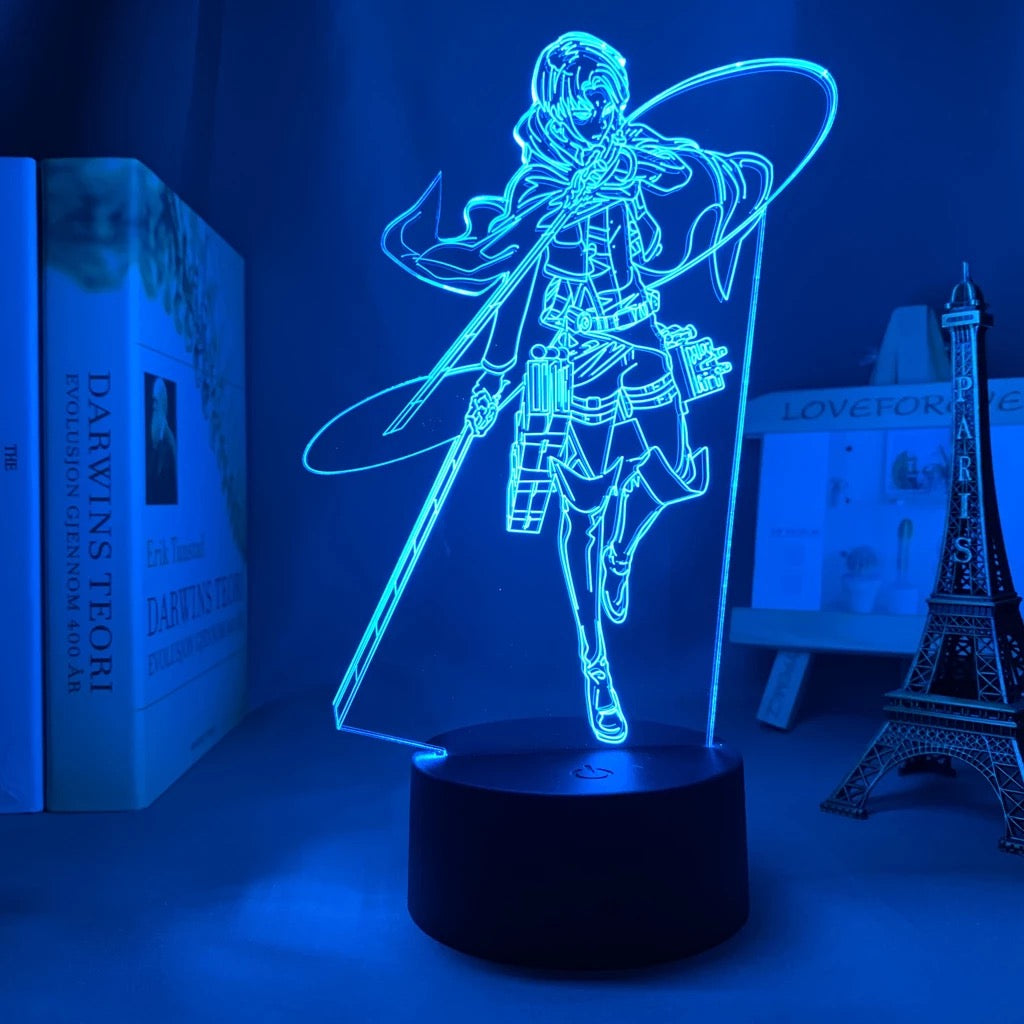 Lámpara 3D Ataque a los Titanes