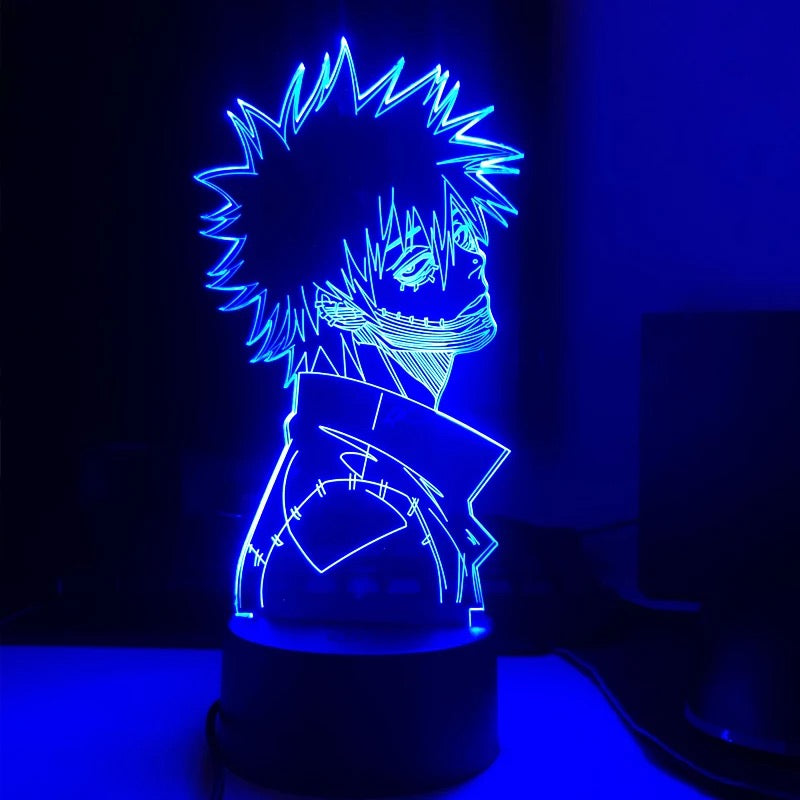 Lámpara 3D acrílica My Hero Academia