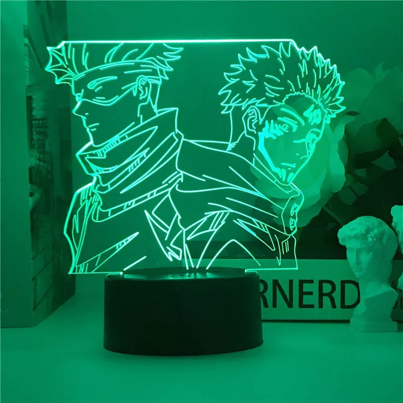 Lámpara 3D Acrílica Jujutsu Kaisen