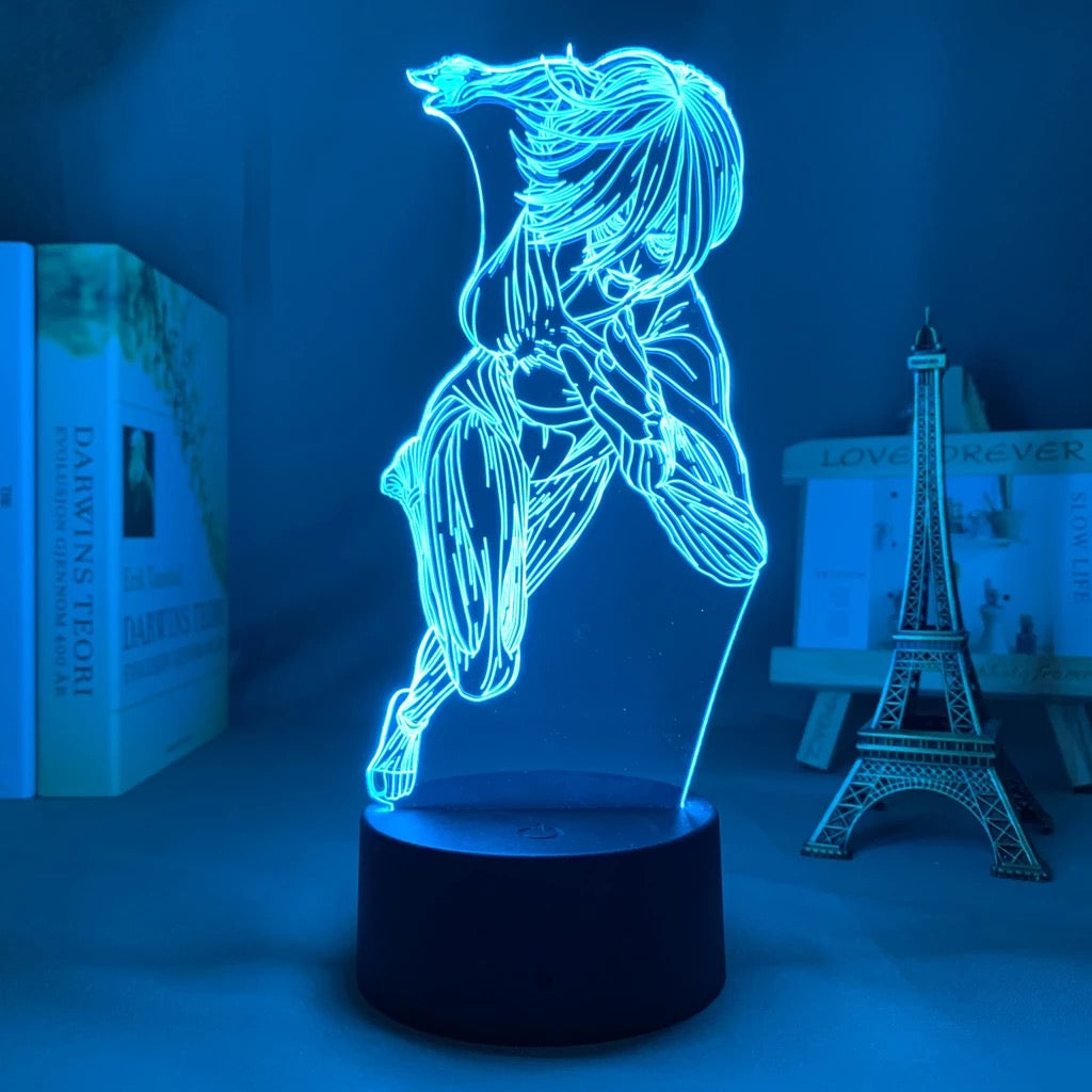 Attack On Titan 3D Acrylic Lamp