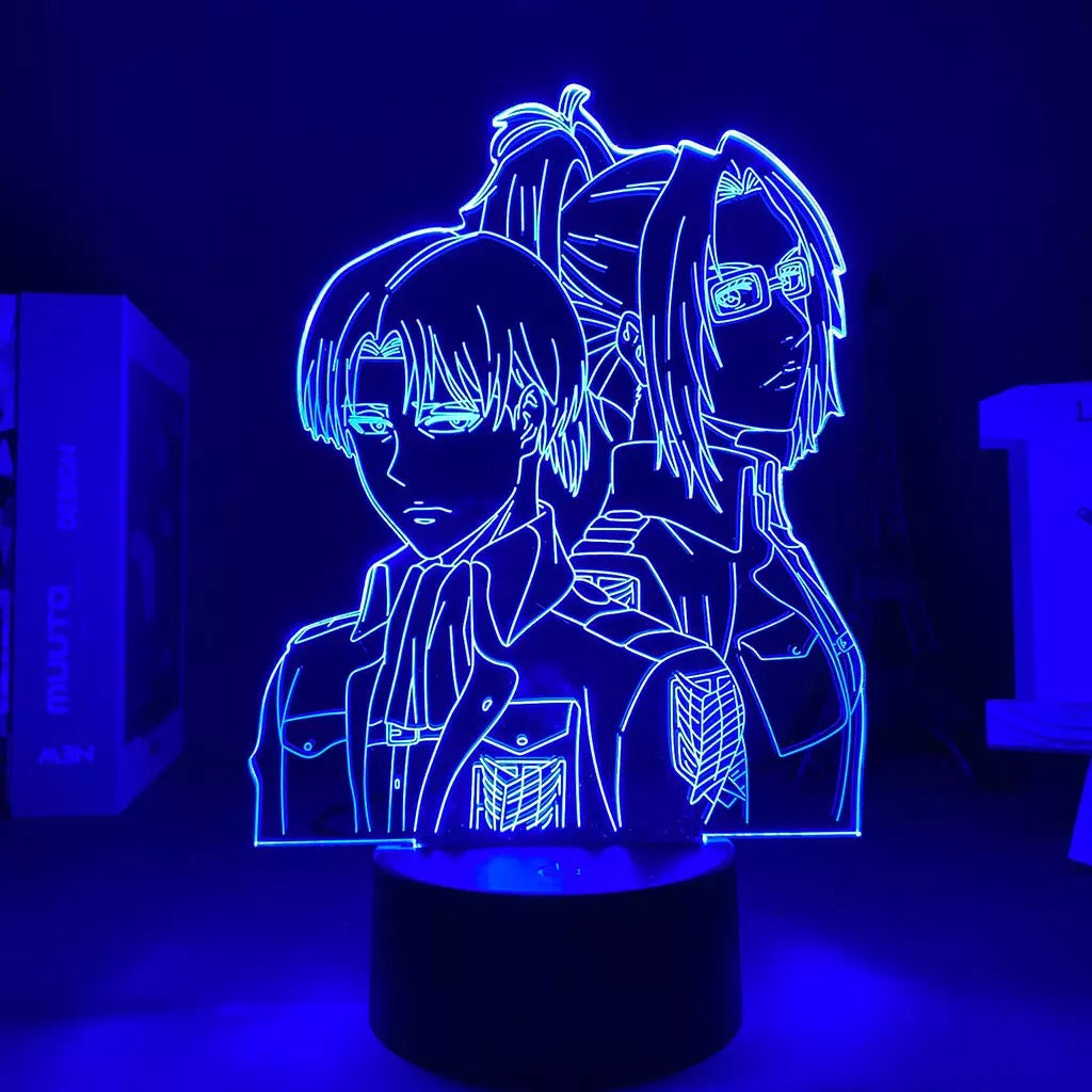Attack on Titan 3D Lamp