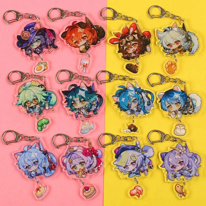 Genshin Impact Keychains